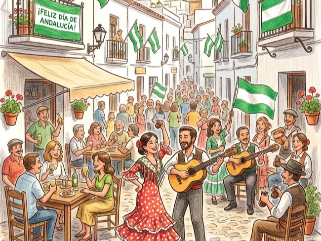 Celebrating Día de Andalucía